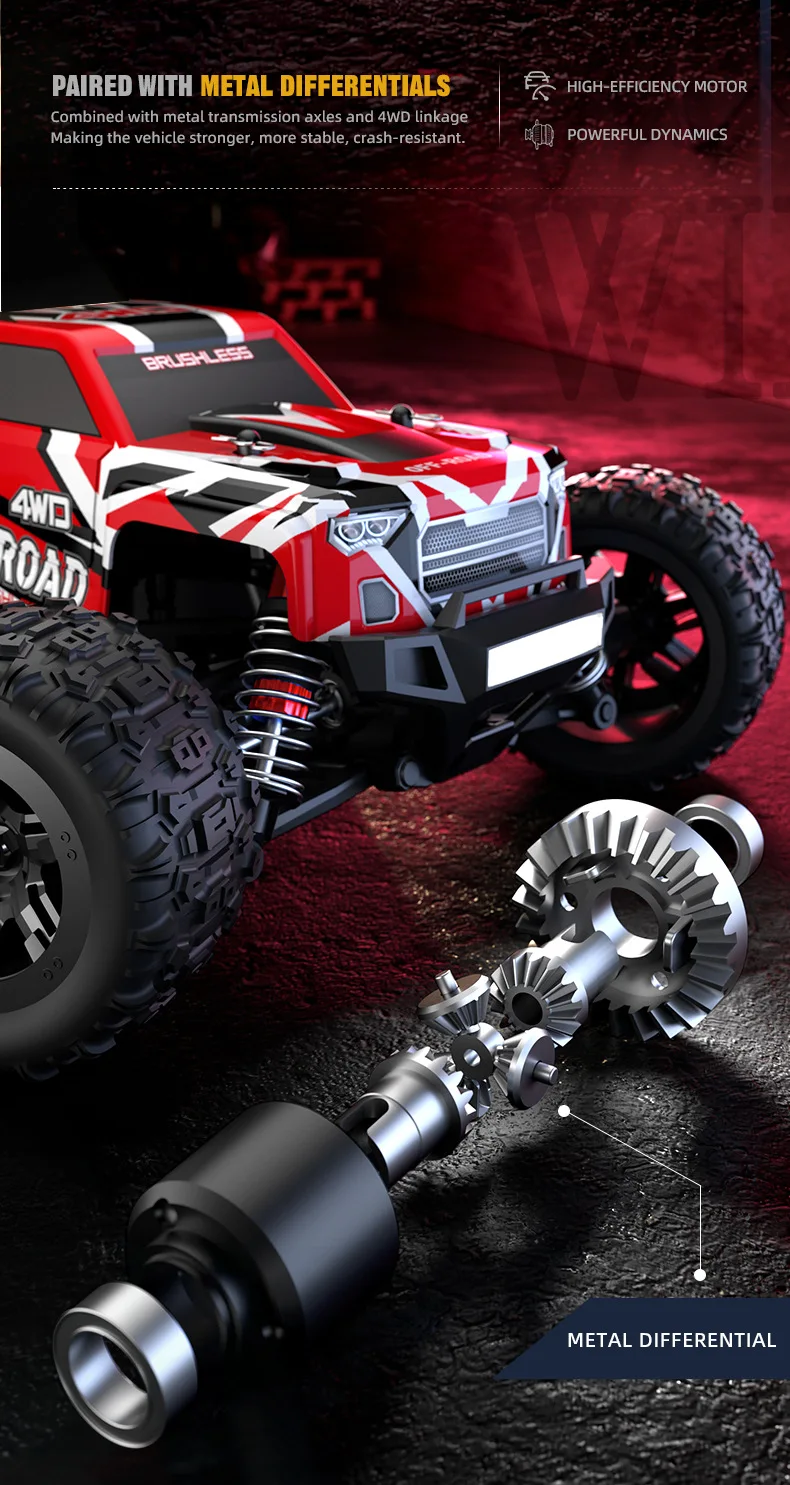 HOSHI JJRC C8811 RC Car - High Speed 4WD off-Road Vehicle