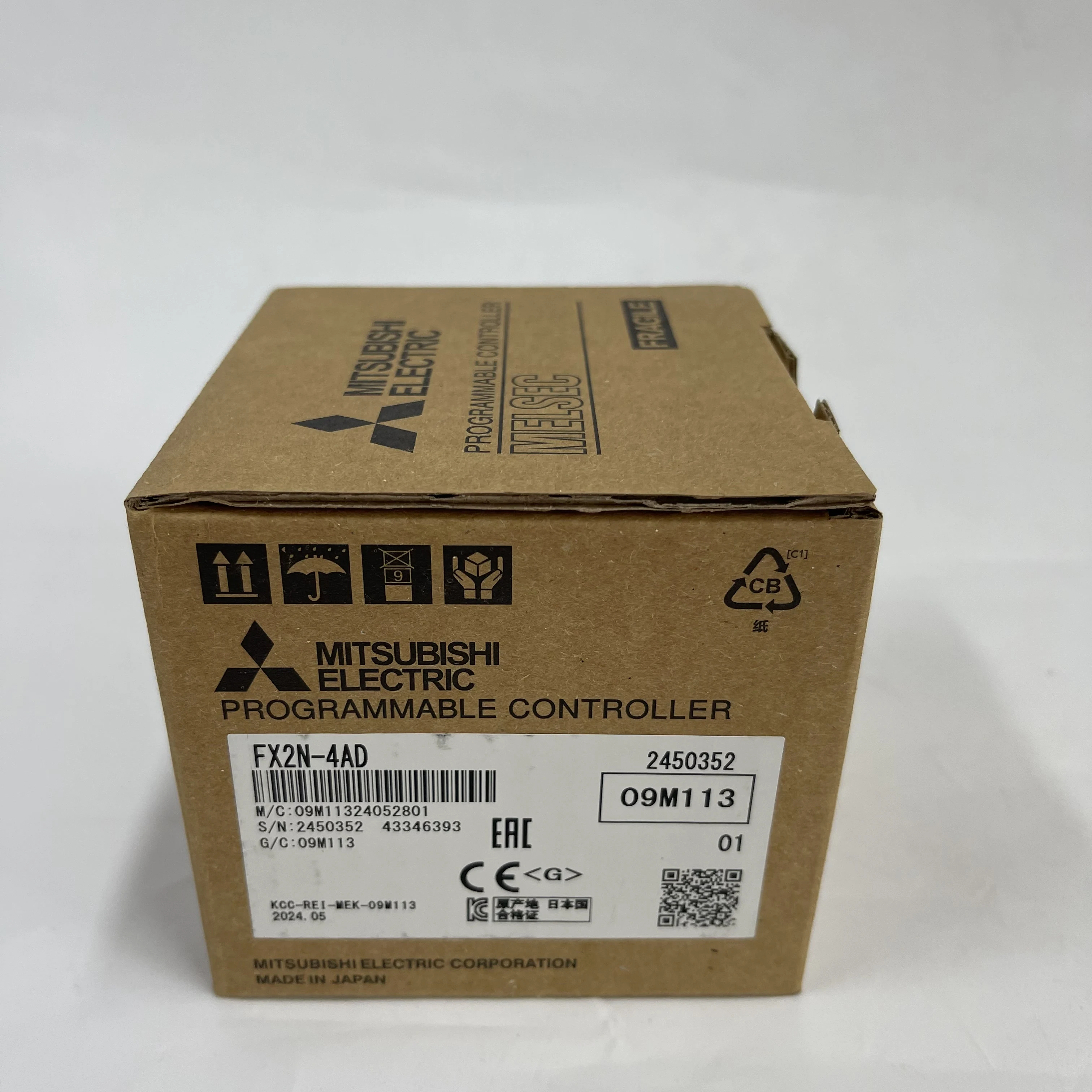 Mitsubishi Analog Input Module FX2N Series FX2N-4AD Mitsubishi Analog Input Module FX2N Series FX2N-4AD