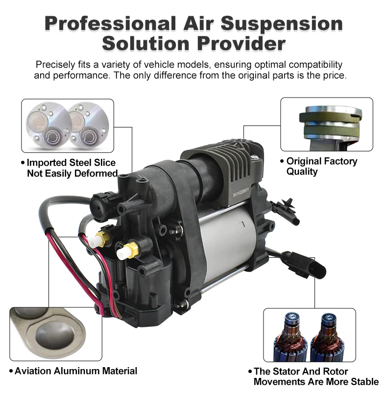 product precision engineered air suspension compressor 31360720 for volvo excellence-97