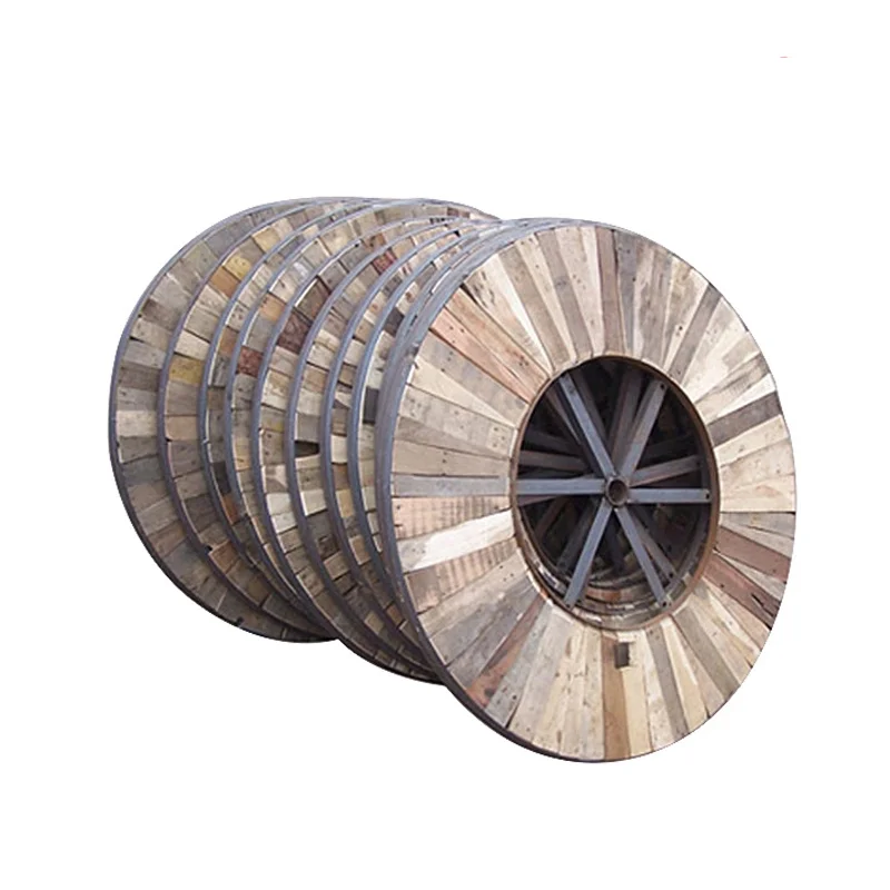 Large Wooden Cable Spools - Durable and Customizable