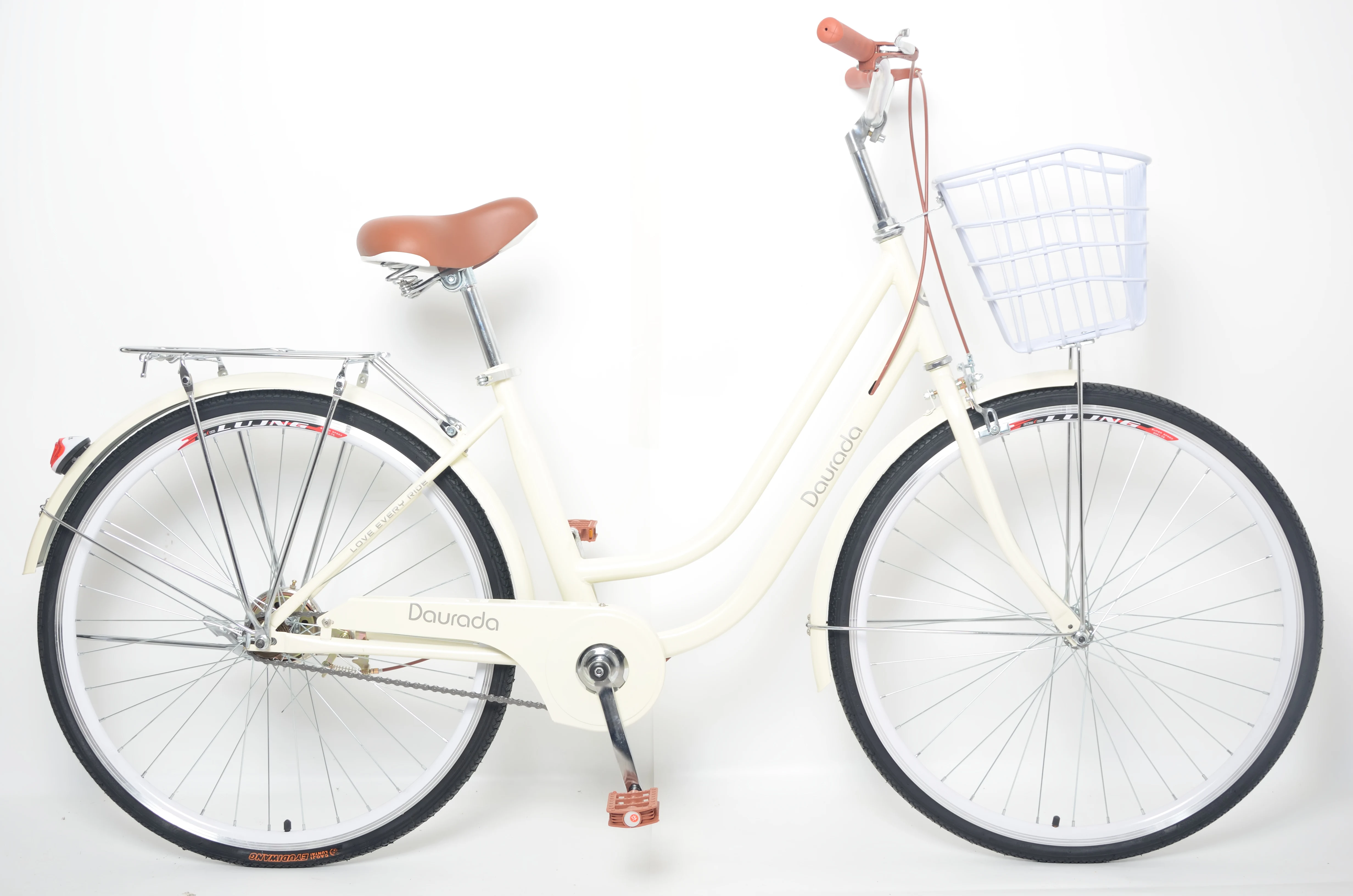 Tianjin Daurada — vélo pliable de 26 pouces, vitesses, cadre en acier à  haute teneur en carbone, bicyclette de ville pour femmes