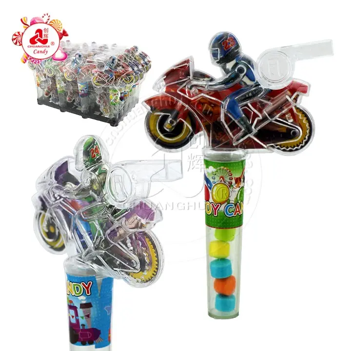 motorcycle whistle candy