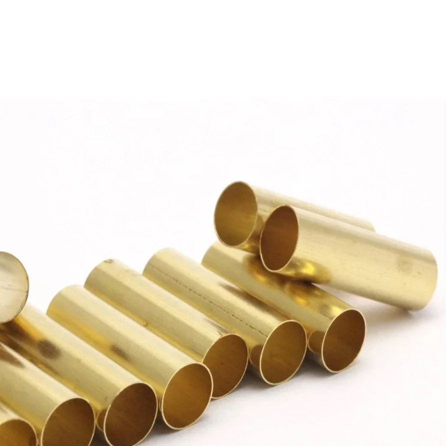 4x H62 Brass Tubes – 12mm OD X 10mm ID X 1mm Wall X 9.85mm Length