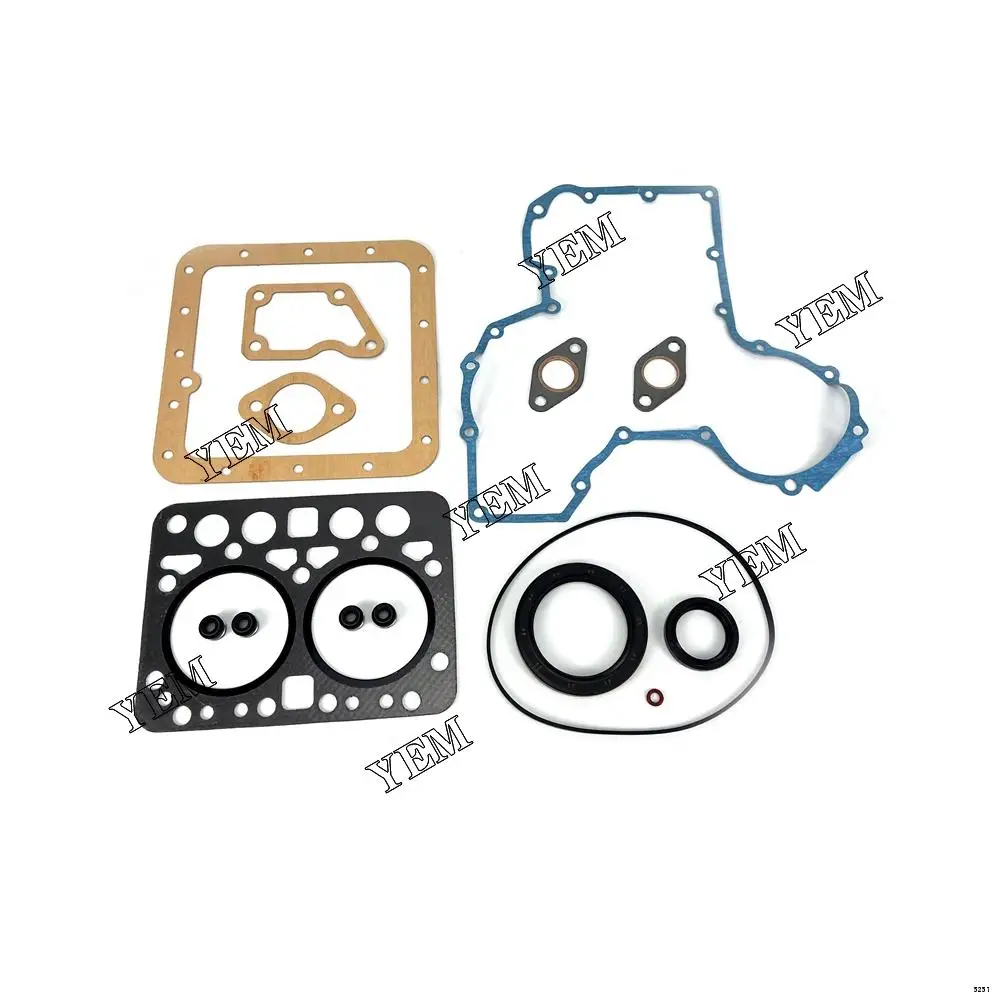 Full Gasket Set With Head Gasket Fit for Kubota ZL600