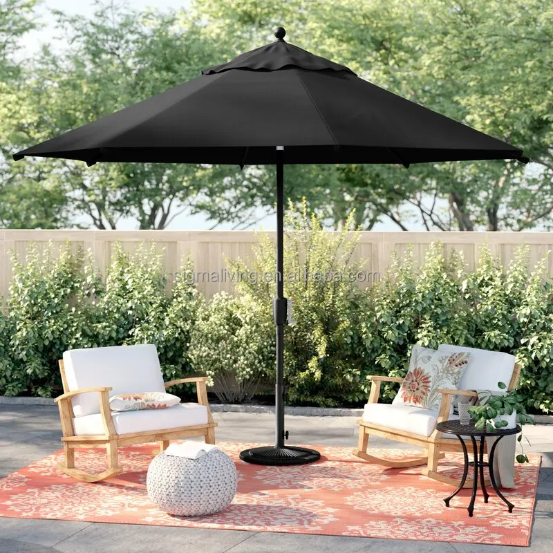 Wholesale Quality upgraded outdoor umbrella aluminum garden umbrella
