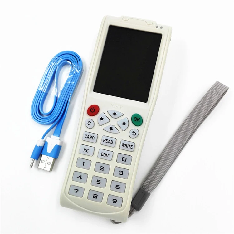English Version Smart RFID Chip Key Card Copy Machine 125khz 13.56mhz Icopy 8
