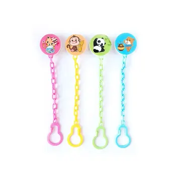 High quality pacifier chain clip Hot Sale Portable Baby Pacifier Chain Clip Holder for Baby Feeder Pacifier