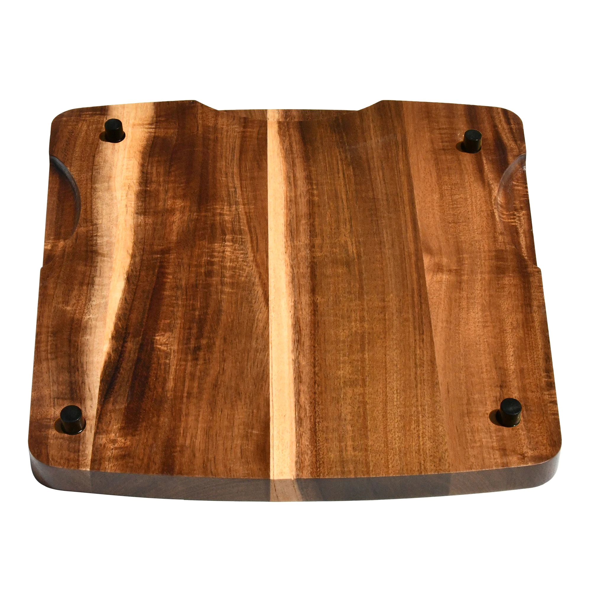 Кухонная деревянная раздвижная доска с подвижным ползунком легкая и надежная подставка для термомикса TM5