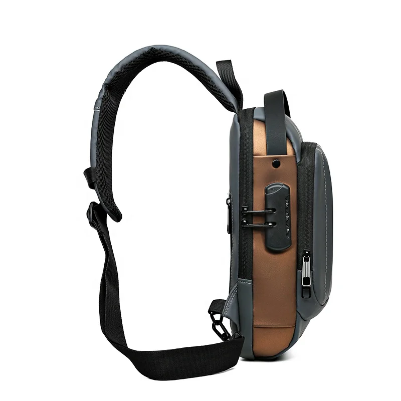 【今週末迄限定SALE❗️】San Antonio Sling Bag Securtex Anti-Theft Multi Zip Sling