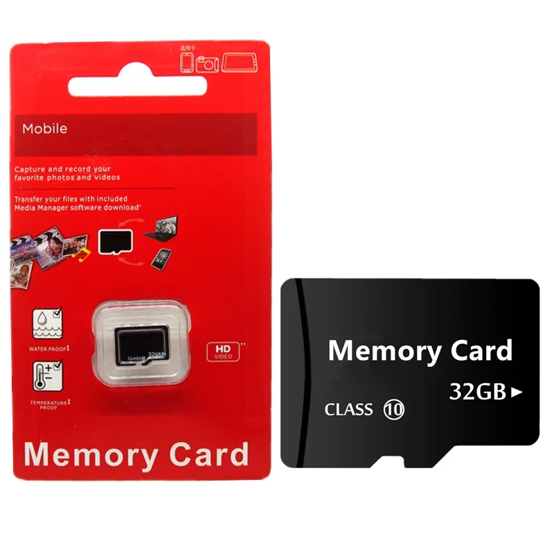 Wholesale Custom Clamshell Clear  Blister Memory Card  Packaging
