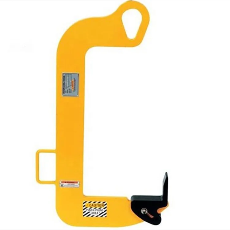 Durable C Type Coil Lifting Clamp for Coil Transportation Metal Suspension Clamp with C Hook Metric Measurement System