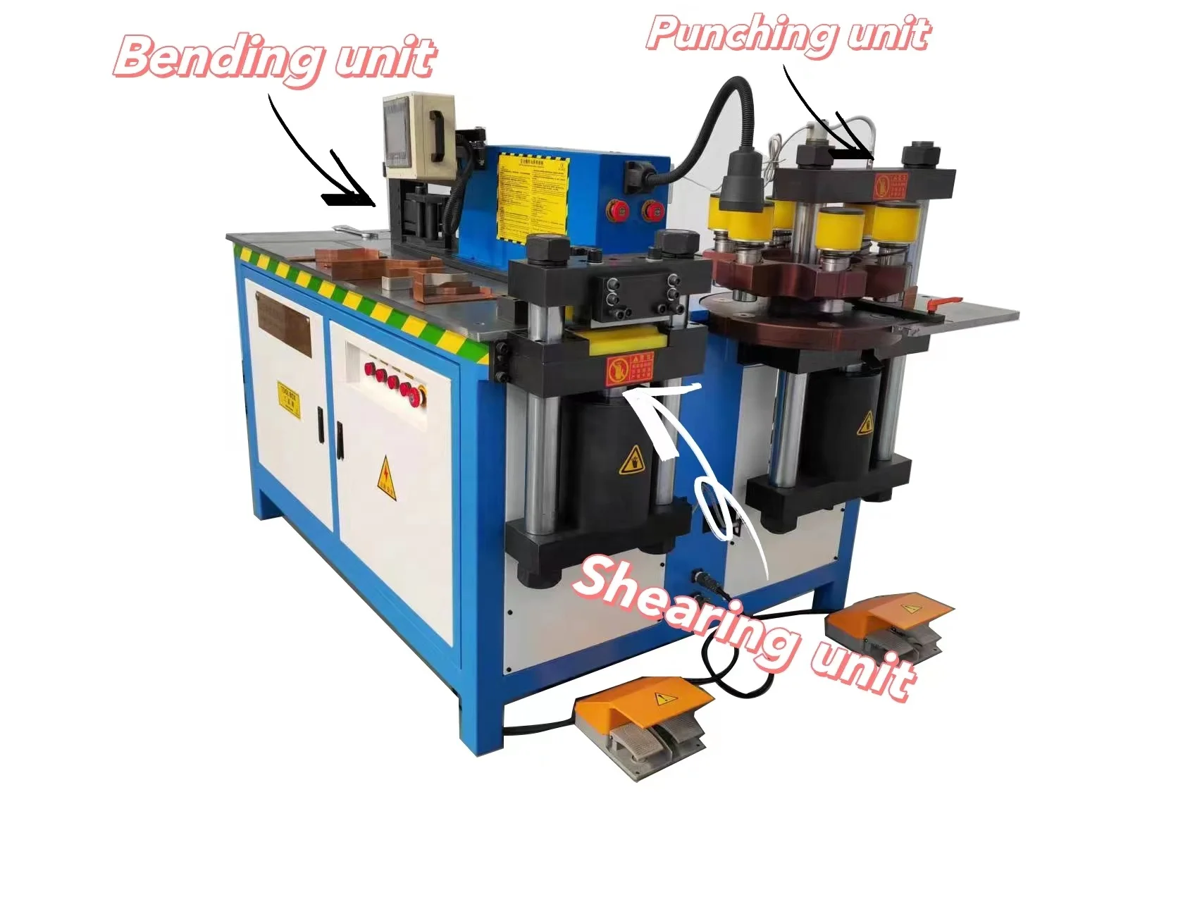 Electric Busbar Cutting Machine Busbar Bending Machine Copper Busbar ...