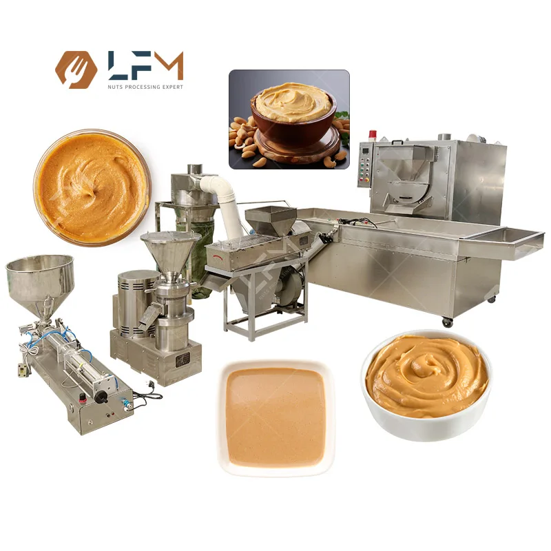 Sesame Seeds and Almond Butter Making Machine Grinding Peanut Butter Plant Manufacturer in China Zambia