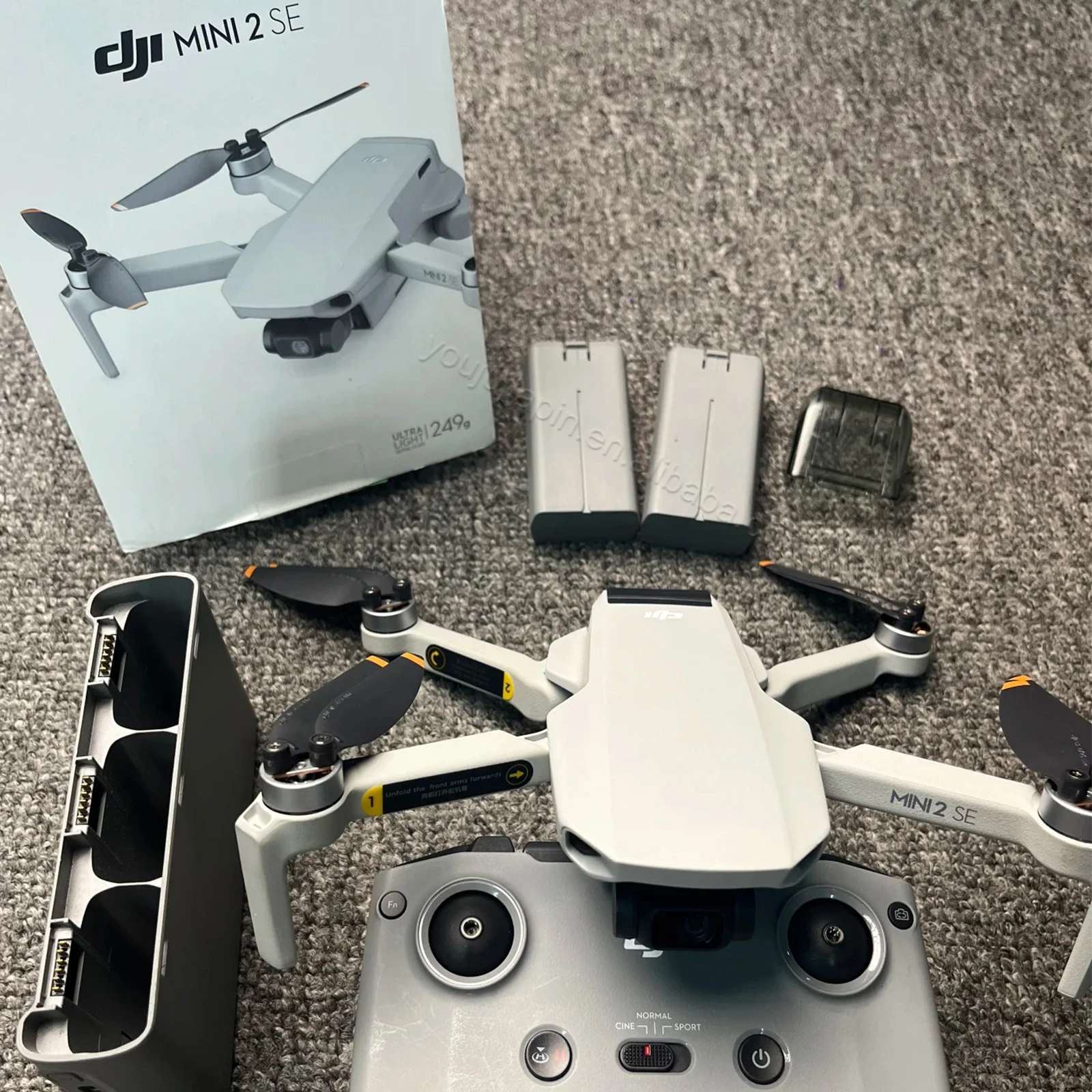 DJI Mini 2 SE Fly More Combo - Stabilized Drones for Beginners