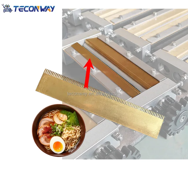 Professional Plant H62 Brass Customized Heat Protection Corrosion Protection Ramen Noodle Comb for Noodle Machine Parts 2