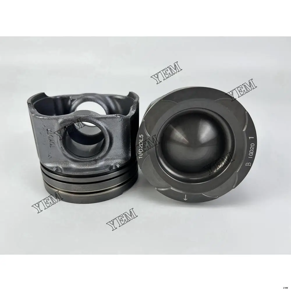 Excavator Parts 1GD Piston With Pin for Toyota 2
