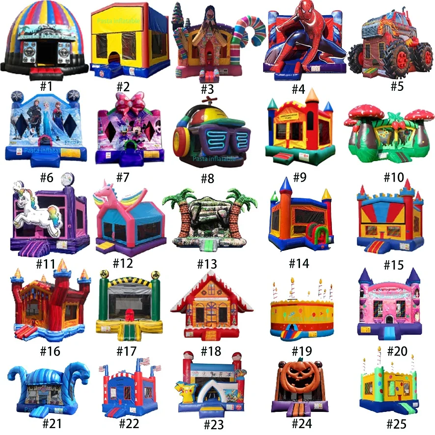 Wholesale Commercial Kids Iron Bouncer Man Jumping Castle Inflatable ...