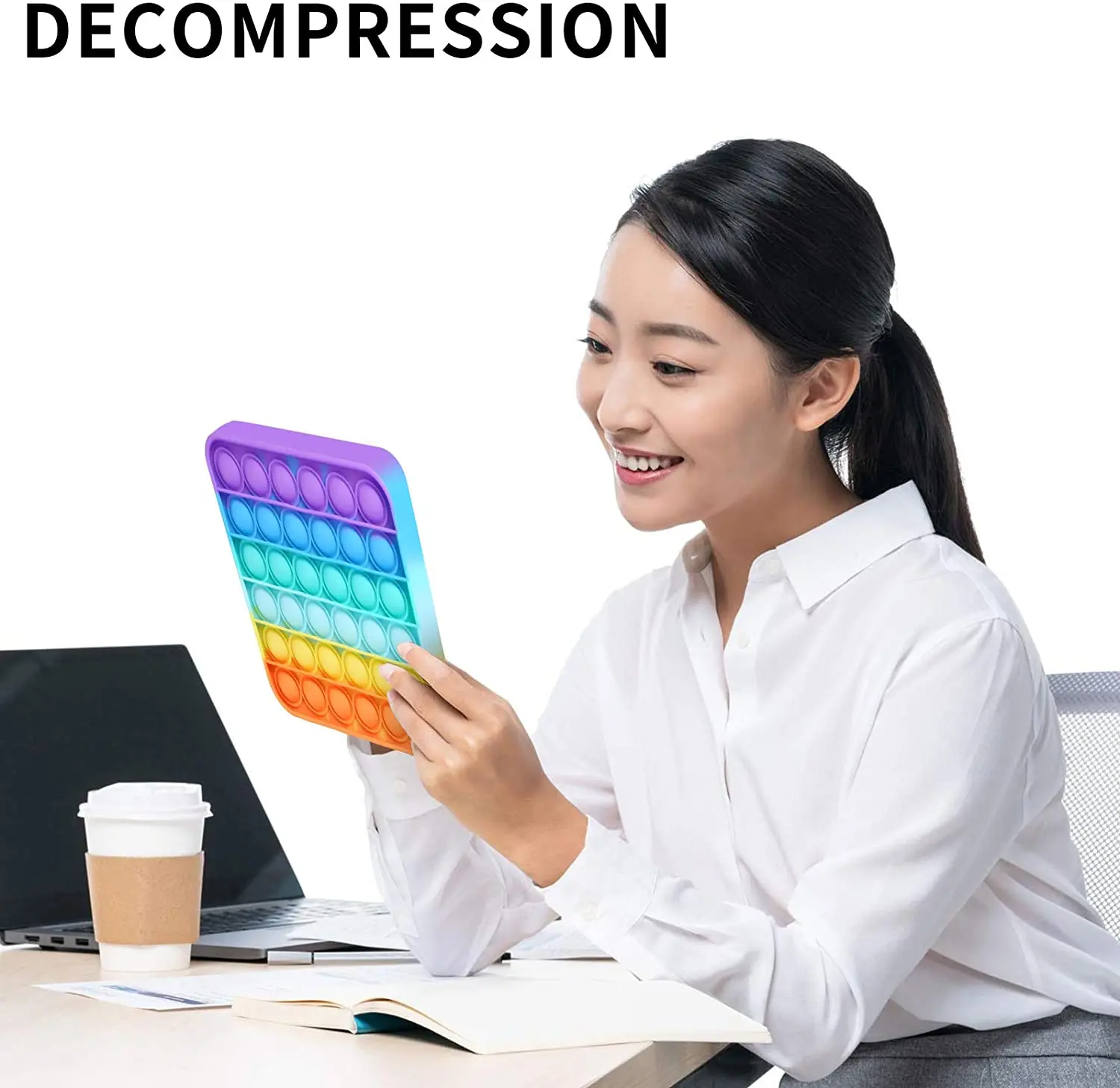 Изготовленный На Заказ пуш-ап поп-пузырь Непоседа сенсорные игрушки аутизма силиконовая игрушка для снятия стресса анти-Тревога Squeeze сенсорная детей