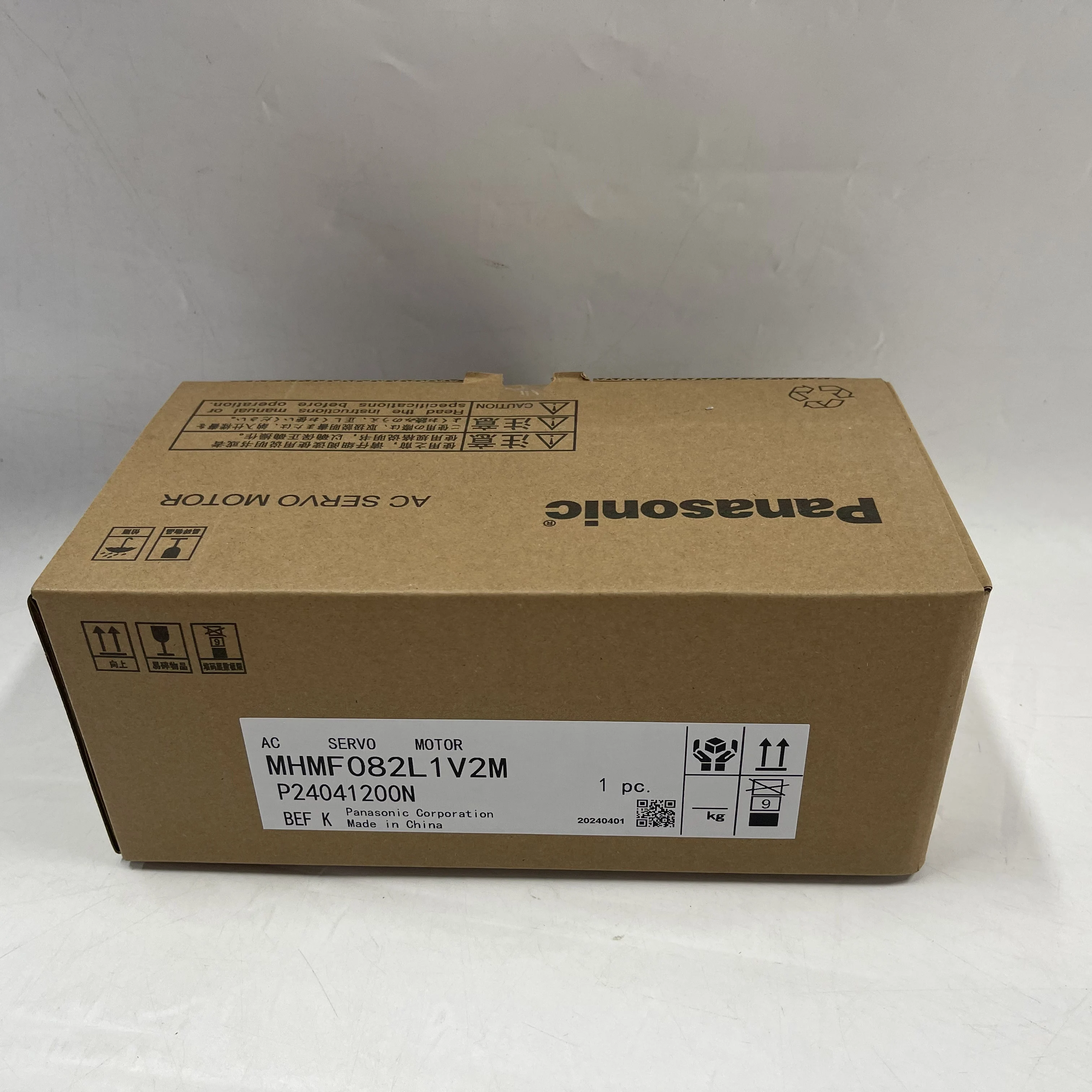 Panasonic AC Servo Motor MHMF082L1V2M Panasonic AC Servo Motor MHMF082L1V2M