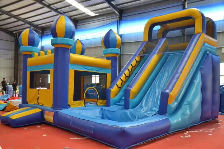 Hot Sale Small PVC Inflatable Bouncer Castle Indoor Game Combo with Jumping and Sliding for Kids' Party Outdoor Fun!