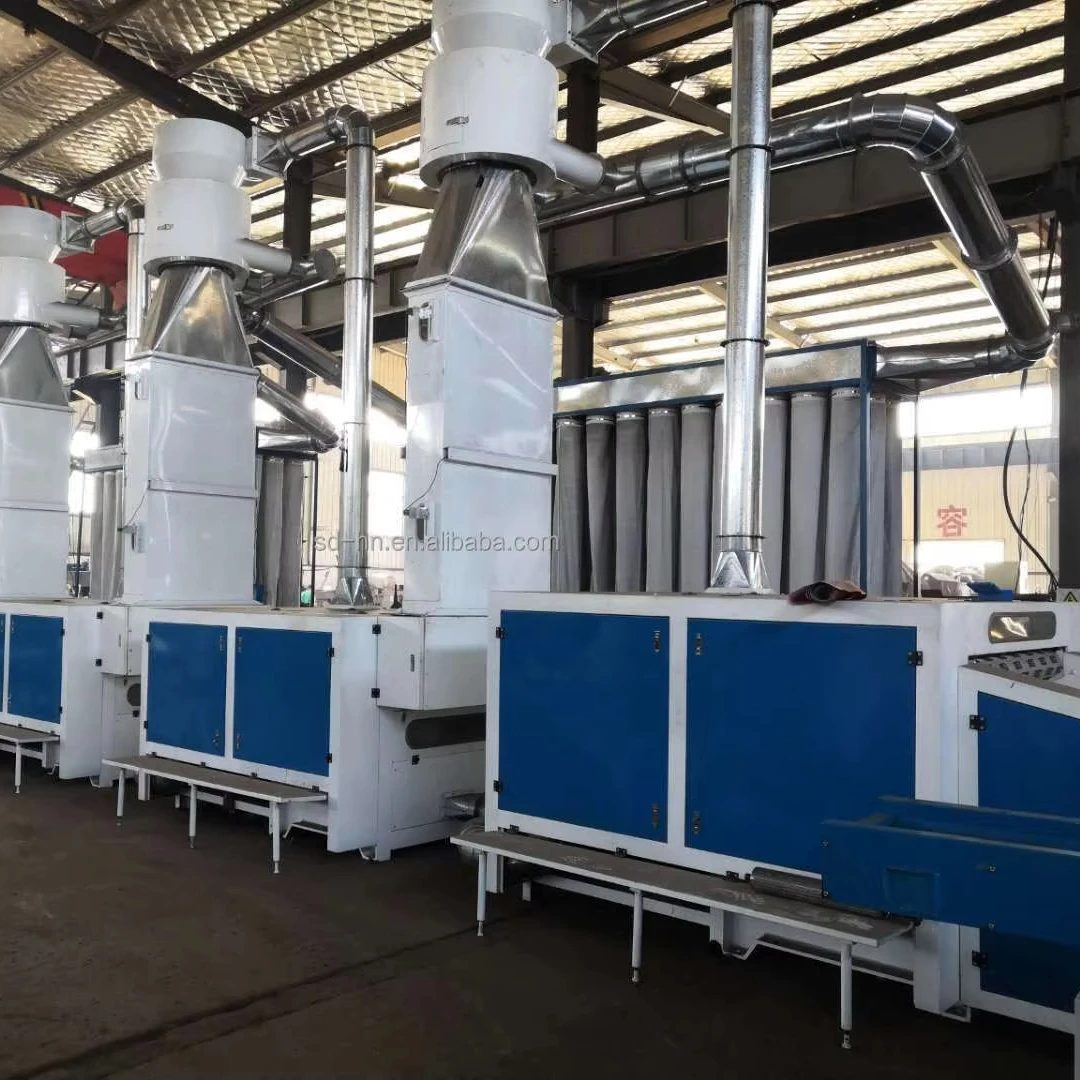 High-yield and high-capacity textile recycling equipment-new type of fabric waste opening machine waste yarn cotton recycling