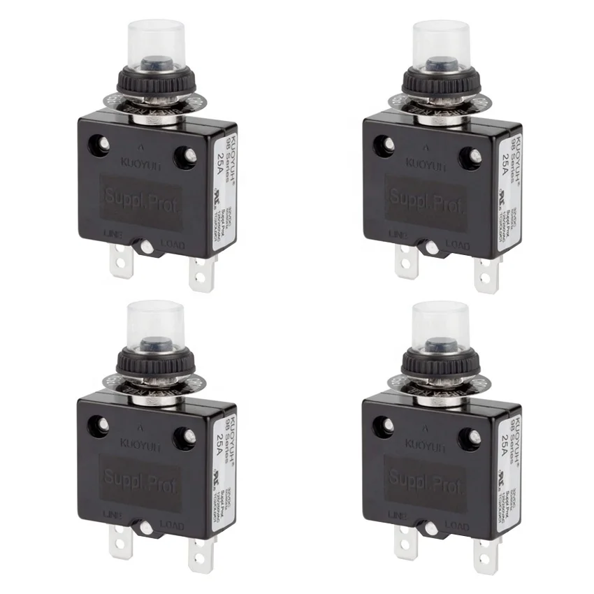 CLDIY - Interruttore Di Protezione Termico, Serie 98, 35 A, 125