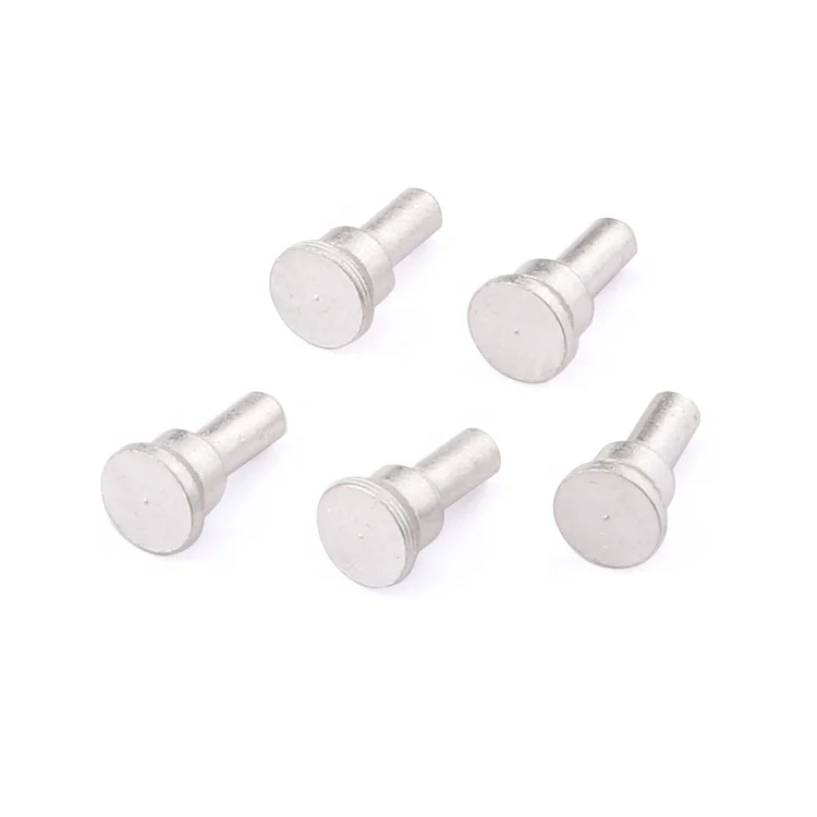 Non-standard customization fillister head step rivet tail chamfer aluminum plain