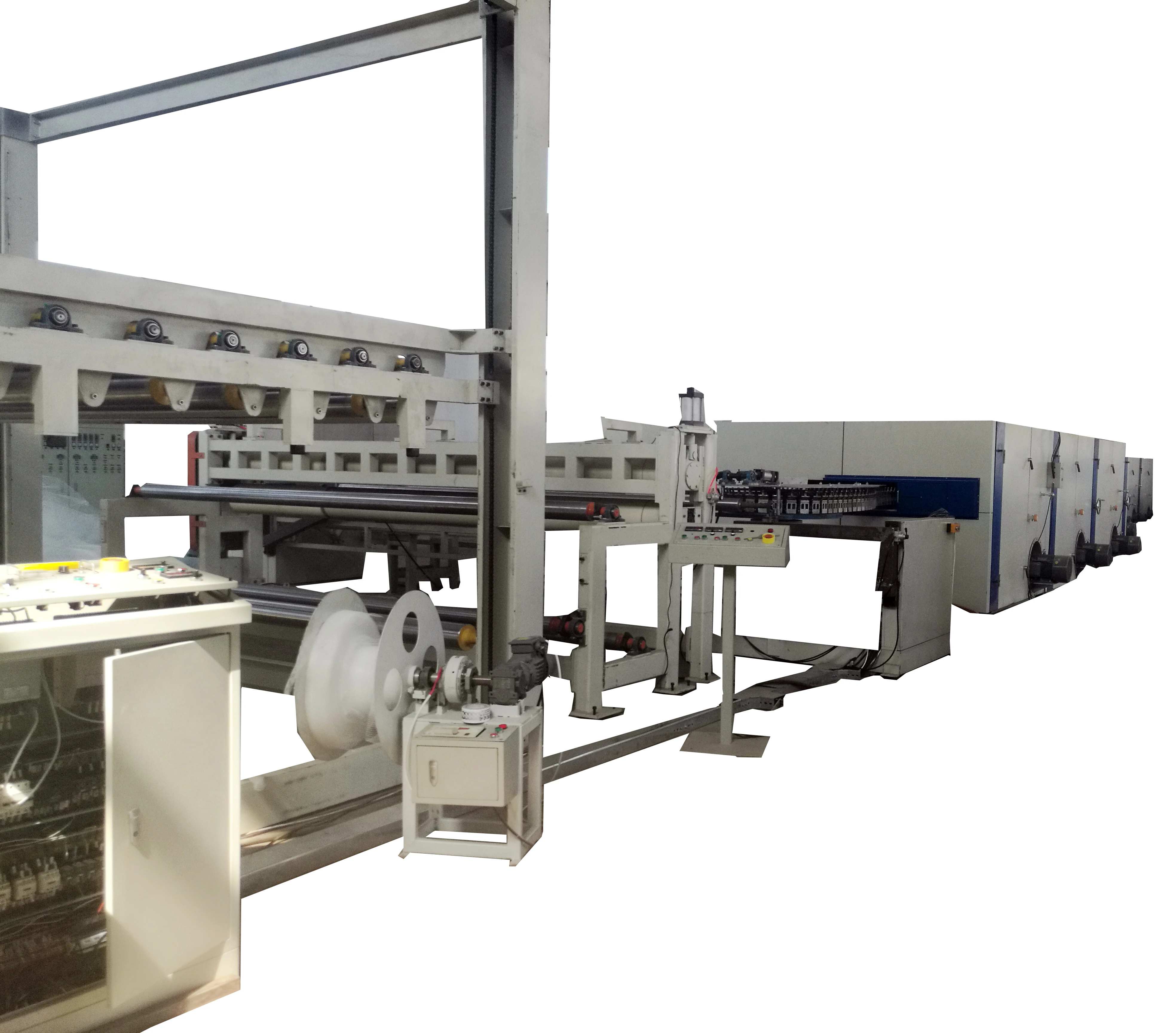 Производственная линия сетки для подъема растений машина производства пластиковых сетей