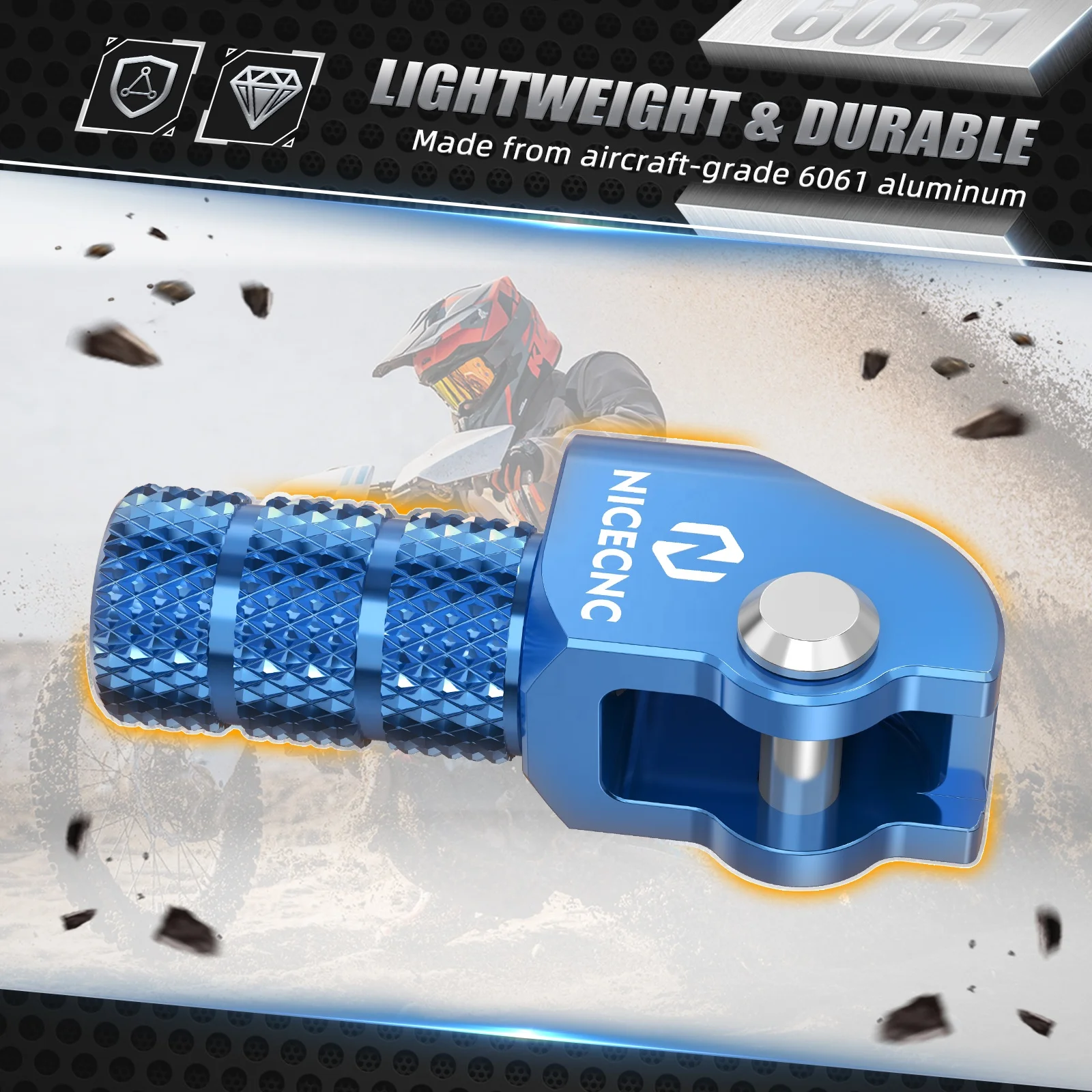 Leva Del Cambio In Alluminio Per Moto - Compatibile Con Husqvarna, GasGas, KTM - Foto 3