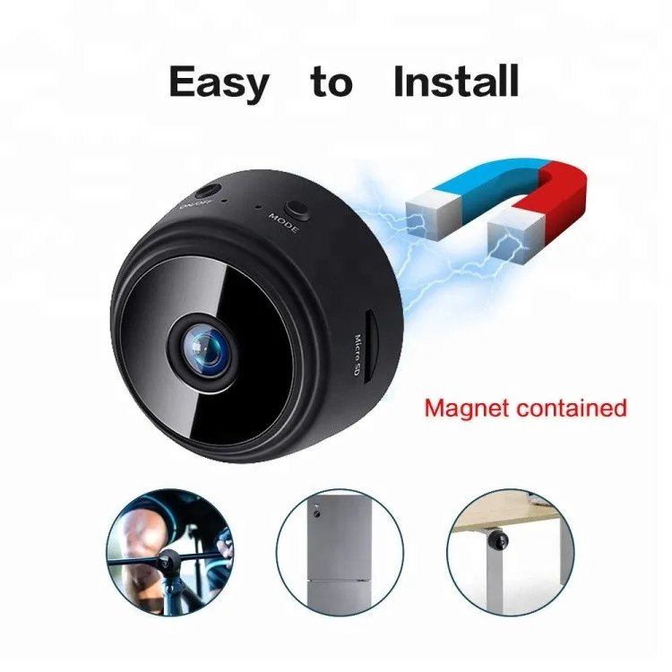Hot APP Hidvcam Loop Video Wireless CCTV HD IP Mini Camera Wifi Without Wire