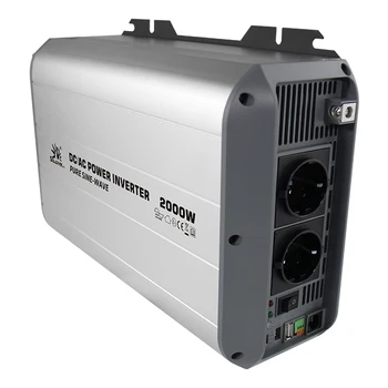 Power inverter New design pure sine wave home inverter 12V 24V 48V 2000W with APP