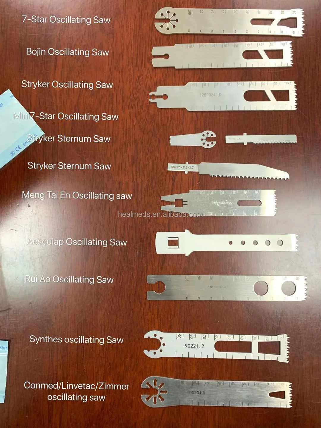 Surgical Orthopedic Saw Blades Medical Oscillating Saw Blades Buy