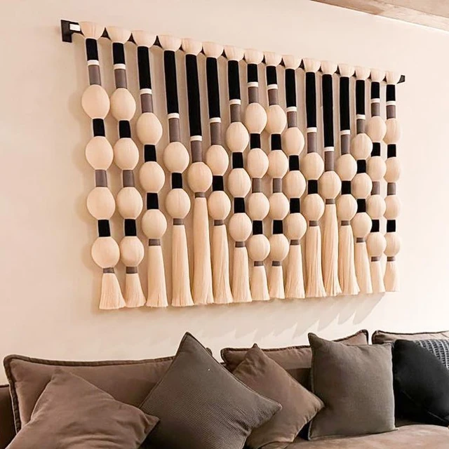 Hot Wholesale Home Decor Cotton Boho Home Decor Rope Macrame Wall Hanging Decor Nursery Macrame Tapestry Wall Hanging