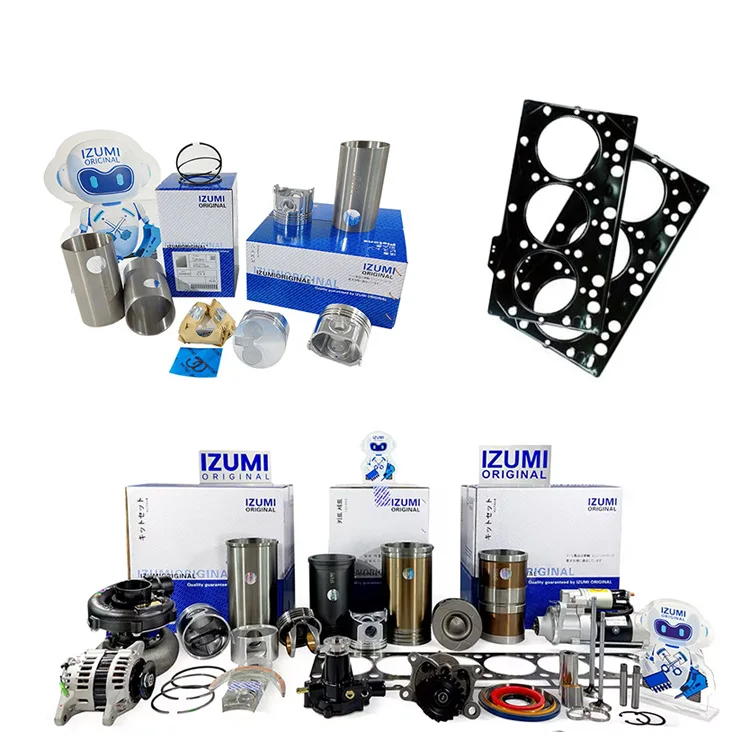 IZUMI ORIGINAL 3TNE78 Overhaul Rebuild Kit Diesel Engine Parts For YANMAR