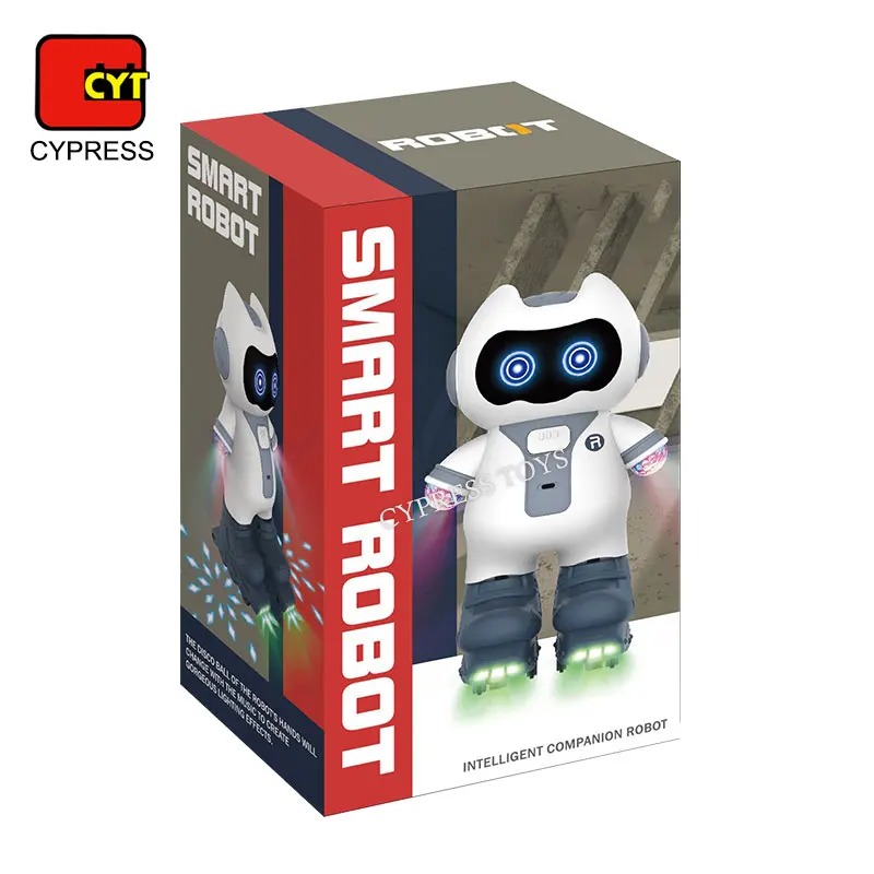 Multifunctional Electric Programming Wind Up Dancing Robot With Music