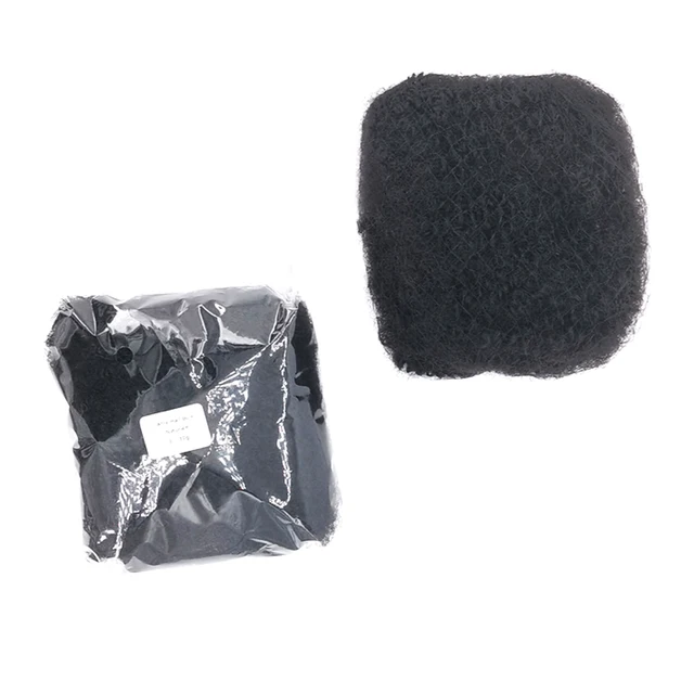 KAMA Virgin Brazilian Crochet Afro Kinky Bulk Human Hair Dreadlock 8 Inch Machine Double Weft Easy to Bleach and Dye