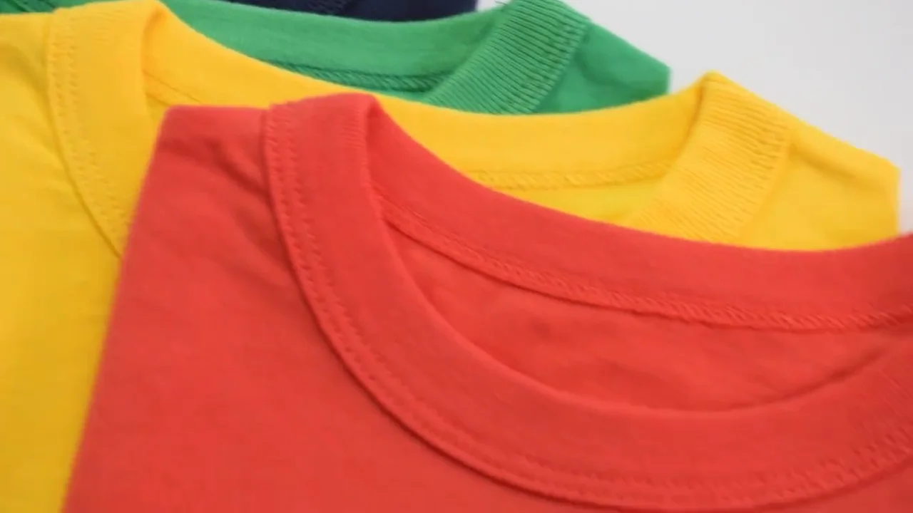 High Quality Custom Printing Kids T Shirt Wholesale T Shirts Cotton For Kids Blank Plain Kids T