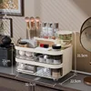 Three-layer [Double Rotating Storage Box]