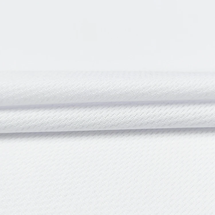 Factory Wholesale Soft Bird Eye Eyelet Fabric, Solid 100% Polyester Material Eyelet Fabric for Yoga Wear/ details