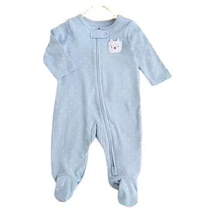 Newborns Infants Baby Comfortable Long Sleeve Super Soft Cotton Muslin Onesie Rompers