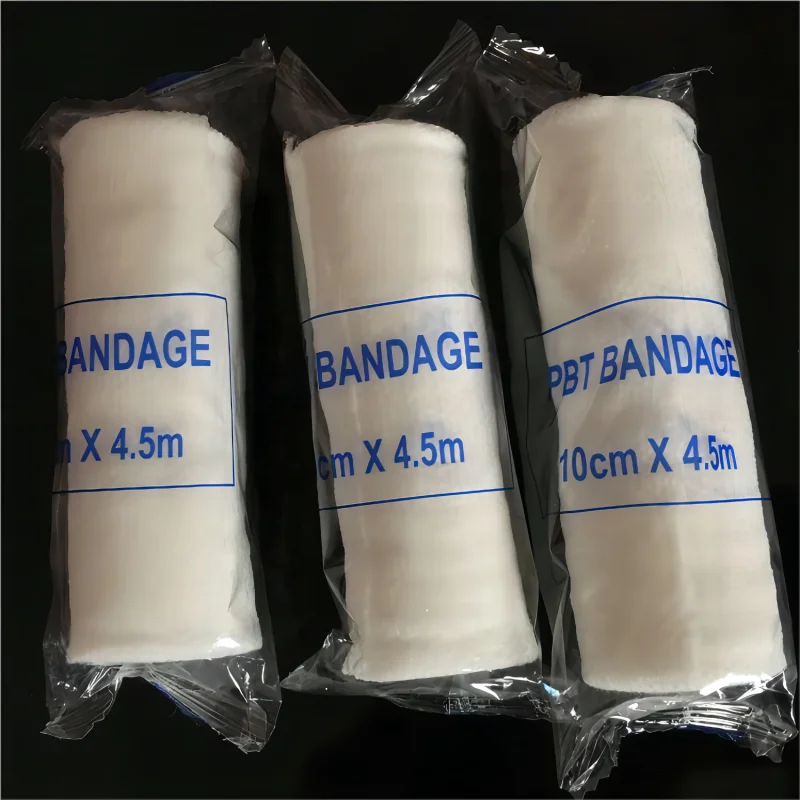 Factory Wholesale Surgical Consumables Bandage Roll Medical Cotton Stretch Elastic Bandage for Wound Care