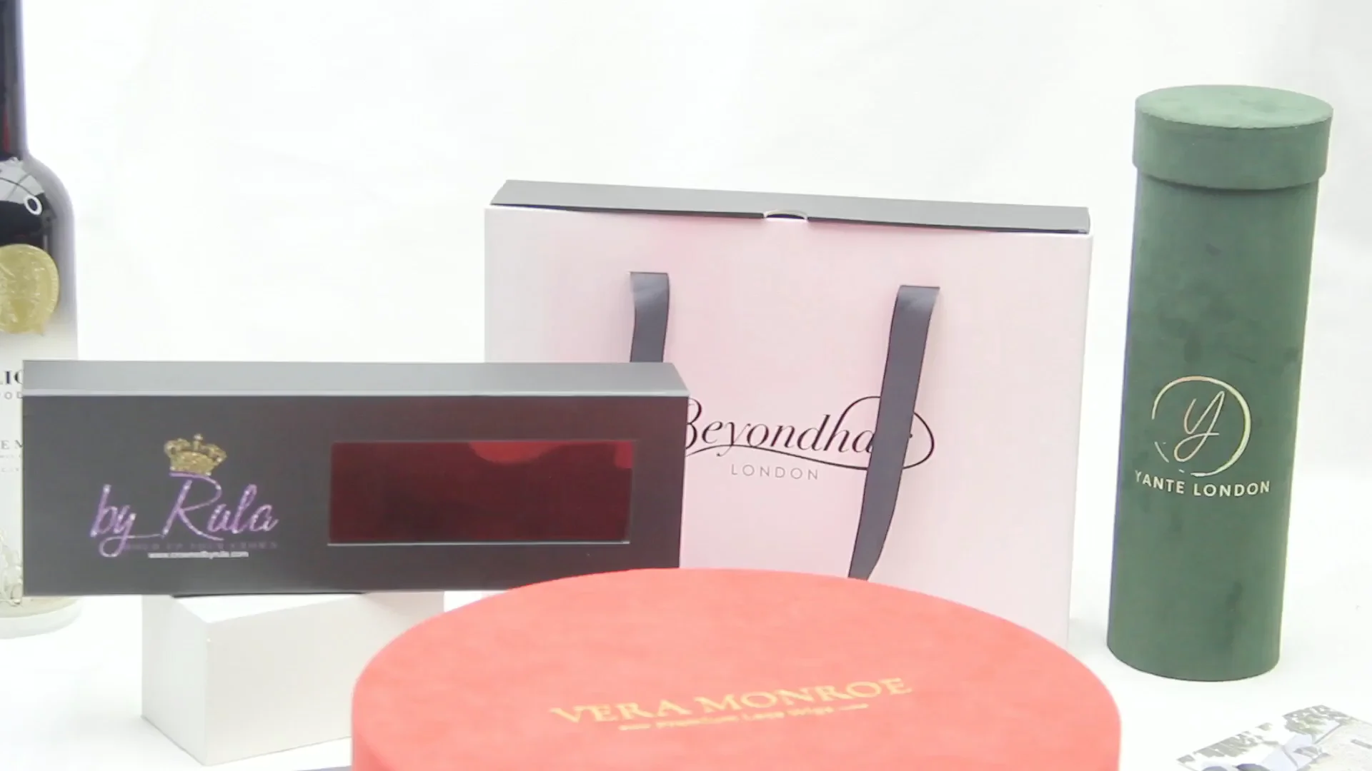 Custom Wholesale Wig Boxes And Cases Hair Box Packaging Black