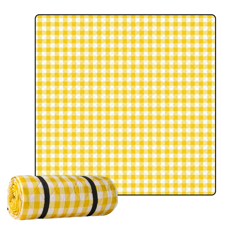 Cotton Soft Surface Convenient to Storage and Carry Moisture-proof Waterproof Oxford Bottom Extra Large Roll Up Picnic Blanket factory