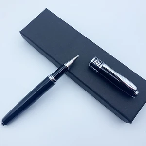 Wholesale Luxury Promotion Business Gift Metal Roller Pen with Custom logo Office Supplies Metal Roller  Pen Set with Box