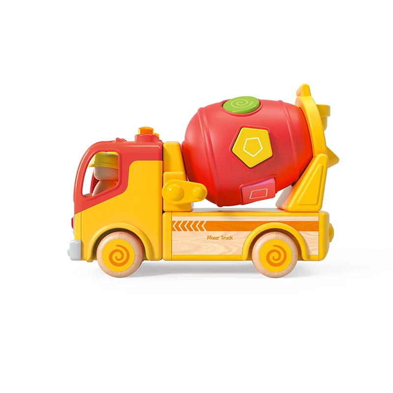 High Quality Unisex School Bus and Toy Truck Educational Plastic Sliding Toys with Music & Lighting for 2-4 Year Old Children