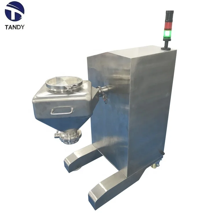Powder Mixing Machine Laboratory Blender With Hopper  Type Mixer