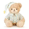 Oso bohemio beige-largo incluye gorro