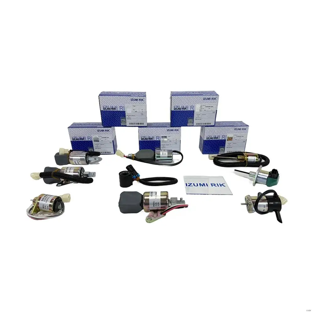 Durable Engine Parts IZUMI RIK YZ4108BZ Stop Solenoid Valve for YUNNEI