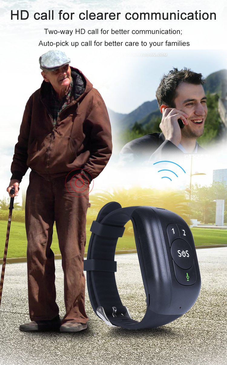 4G LTE Fall Detection & SOS Safety Bracelet for Senior | EaseLiving