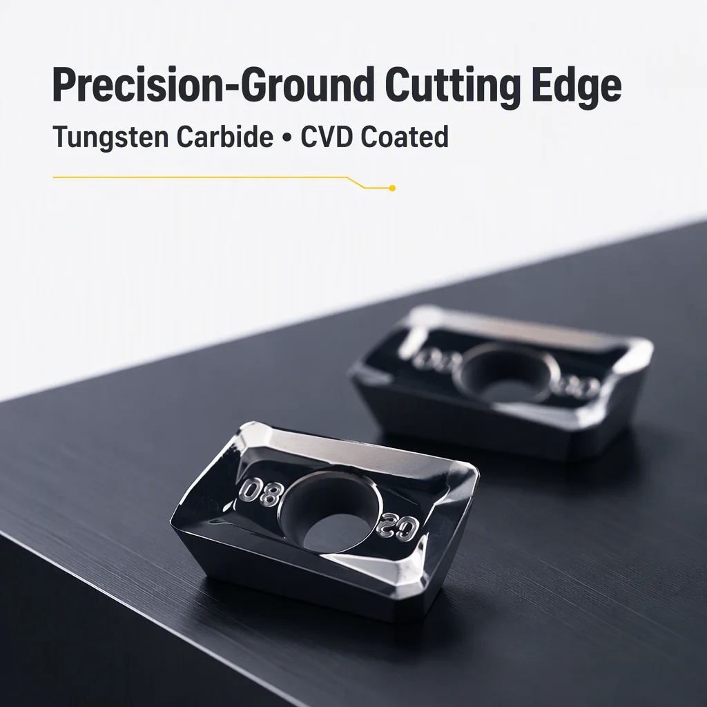 APKT1604 Milling Inserts Tungsten Carbide Cutting Tool Coated CNC Turning Insert for Aluminum